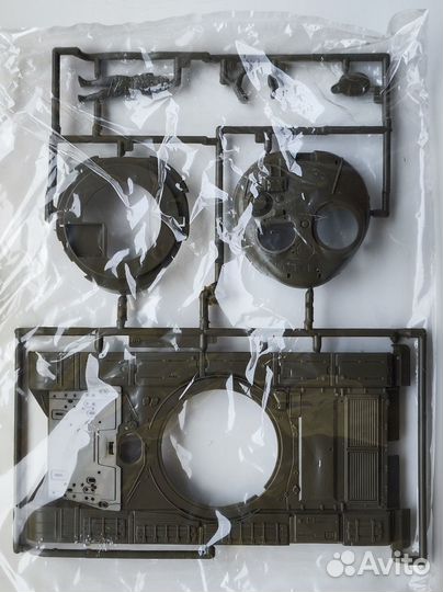 Модель танка Т 72 с кмт-5, с электромотором