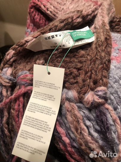 Шапка и шарф женские