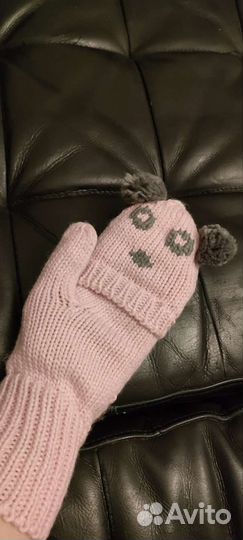 Перчатки-митенки,превращающиеся в варежки