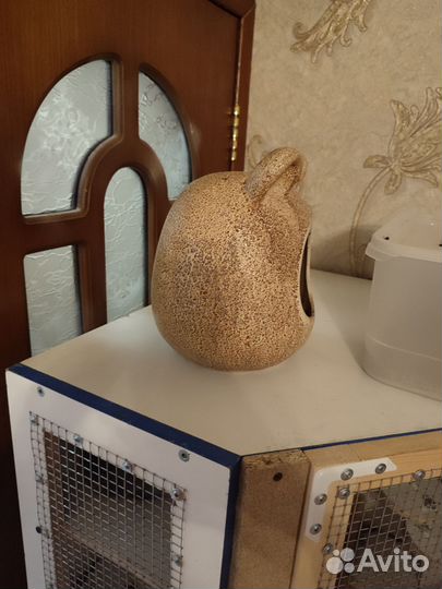 Керамический домик для грызунов