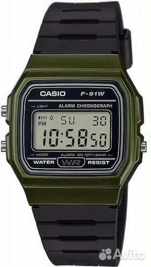 Мужские наручные часы Casio Collection F-91WM-3A