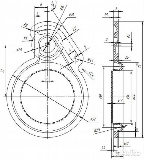 Мембрана водонагревателя 