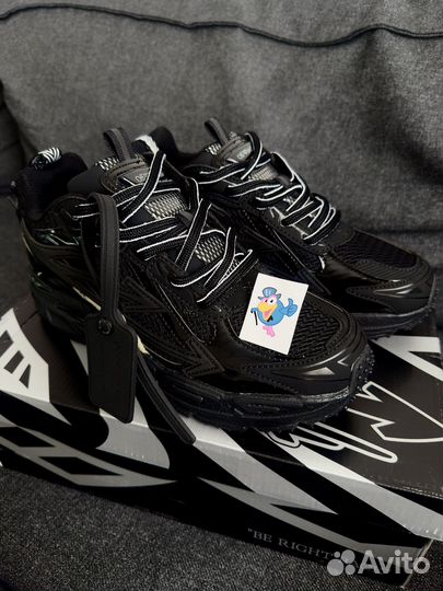 Кроссовки мужские Be right back off white black