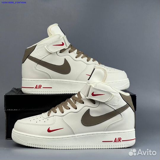 Кроссовки Nike Air Force 1 High (с мехом) (Арт.88687)