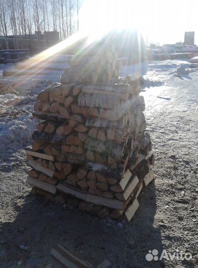 Дрова колотые
