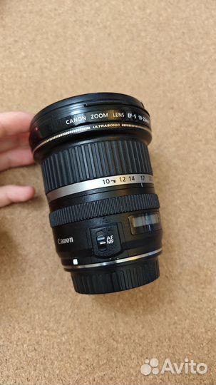 Объектив Canon EF-S 10-22mm