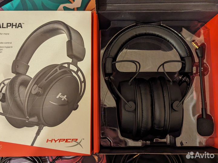 Наушники HyperX cloud alpha