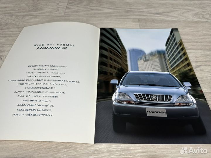 Оригинальныйq каталог Toyota Harrier