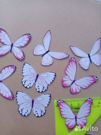 Бабочки для букета и декора