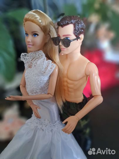 Кукла барбии и кен