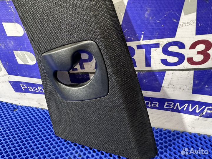 Обшивка стойки потолка BMW F10 цвет черный