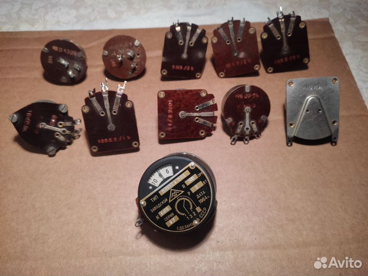 Раритетные переменные резисторы Германии