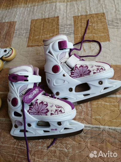 Коньки раздвижные