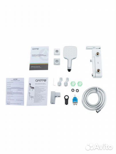 Смеситель для ванны Gappo Eder GL3201-8