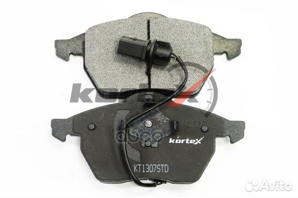 Колодки тормозные дисковые перед KT1307STD kortex