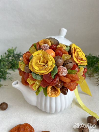 Съедобные букеты из сухофруктов