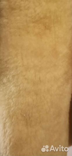 Пальто с овчиной новое