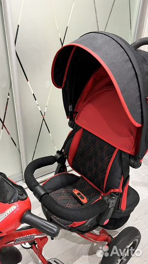 Велосипед с родительской ручкой super formula