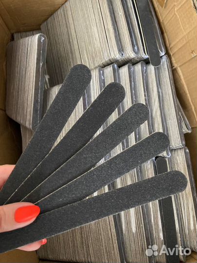 Пилки для ногтей 100/150 гритт (100шт)