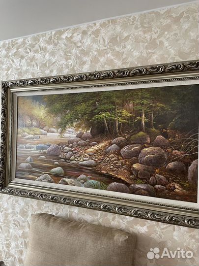 Картина маслом на холсте пейзаж