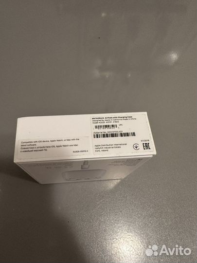 Беспроводные наушники apple airpods 2