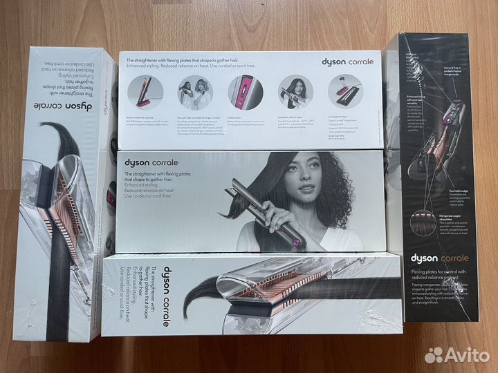 Dyson Corrale HS03 Nickle/Fuchsia (Никель/Фуксия)