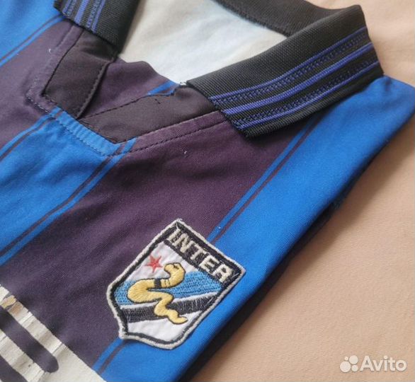 Футболка Интер Милан ретро 42-44 р-р