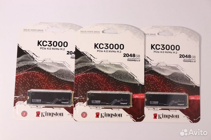 SSD m2 Kingston kc3000 2 TB