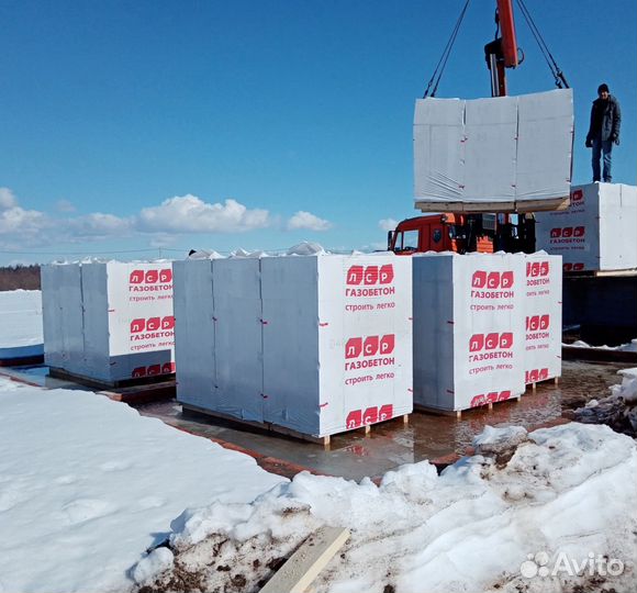 Газоблок/ Газобеттонный блок лср