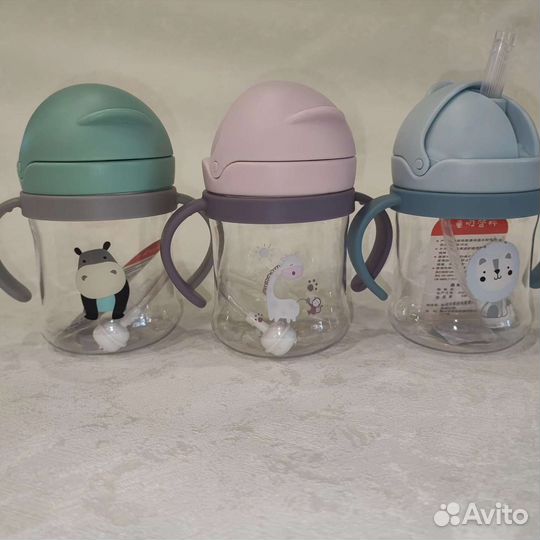 Поильник непроливайка новый с грузиком