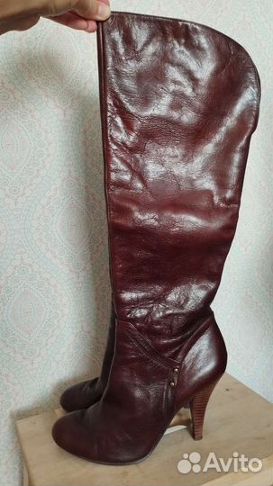 Сапоги ботфорты