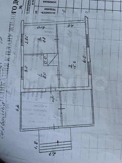 Дом 32 м² на участке 5 сот.