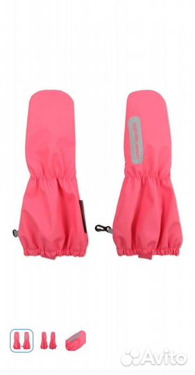 Новые варежки Lassie непромокаемые краги