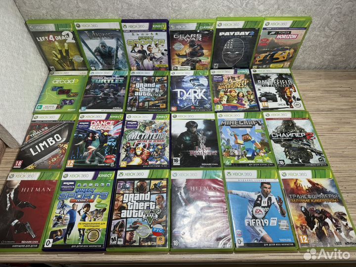 Диски Игры на Xbox 360