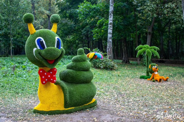 Топиарии для оживления ландшафта