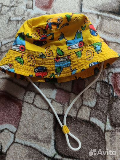 Панамка для девочки для мальчика на 1- 1,5 года