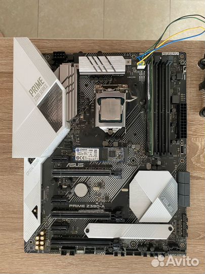 Материнская плата asus prime Z390-A с процессором