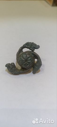 Трискелерон,пряжка,бляха