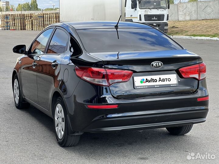 Kia Rio 1.4 МТ, 2016, 107 000 км