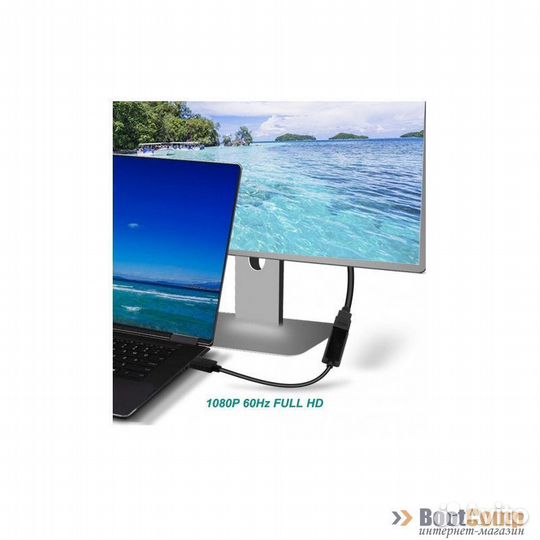 Переходник DisplayPort - hdmi KS-is (KS-460) 0.20 метра