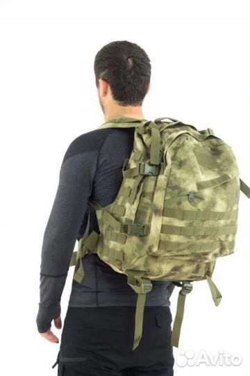 Тактический рюкзак 40 литров (мох, олива)