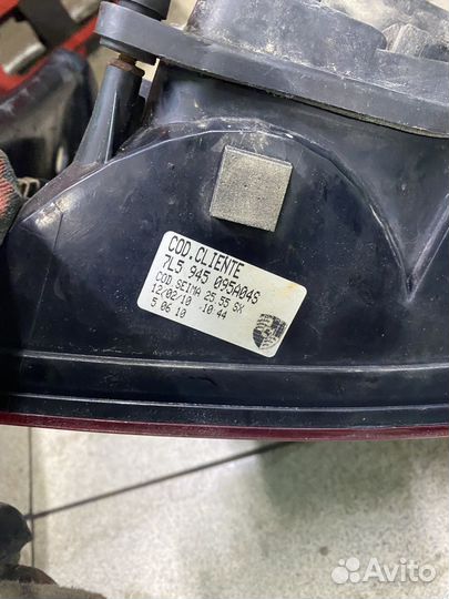 Задняя левая фара porsche cayenne