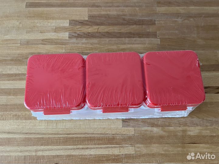 Набор банок для сыпучих продуктов Маки