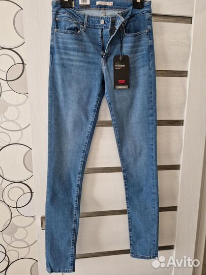 Джинсы оригинал Levi's 711 W30 L34