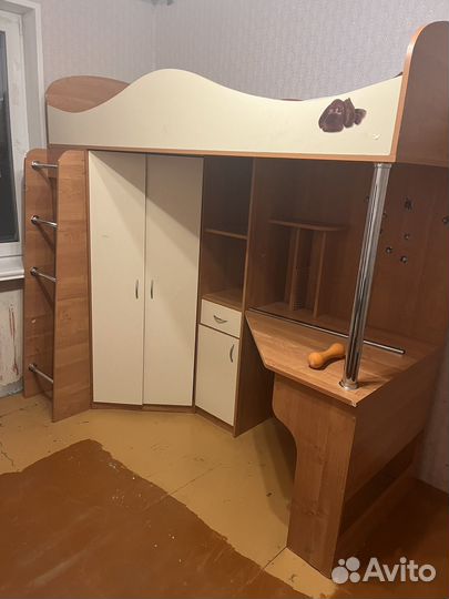 Кровать чердак