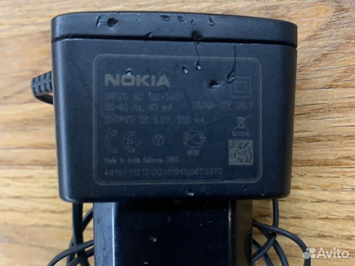 Зарядник Nokia две штуки