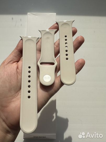 Ремешок Apple Watch starlight 38-40-41 мм оригинал