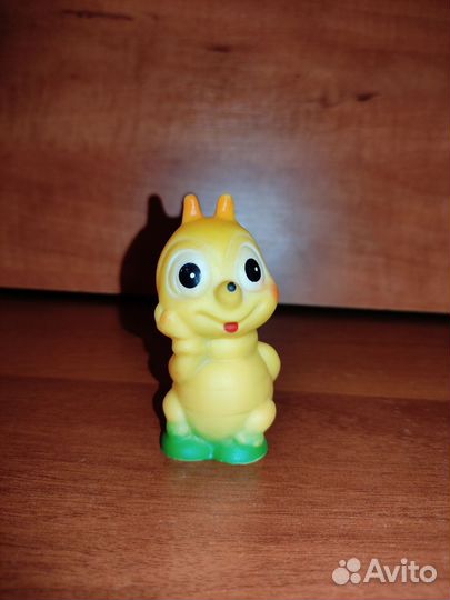 Чебурашка и другие резиновые игрушки СССР