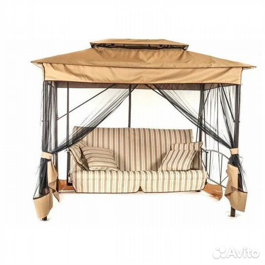 Шатер-качели садовые 4-х местные