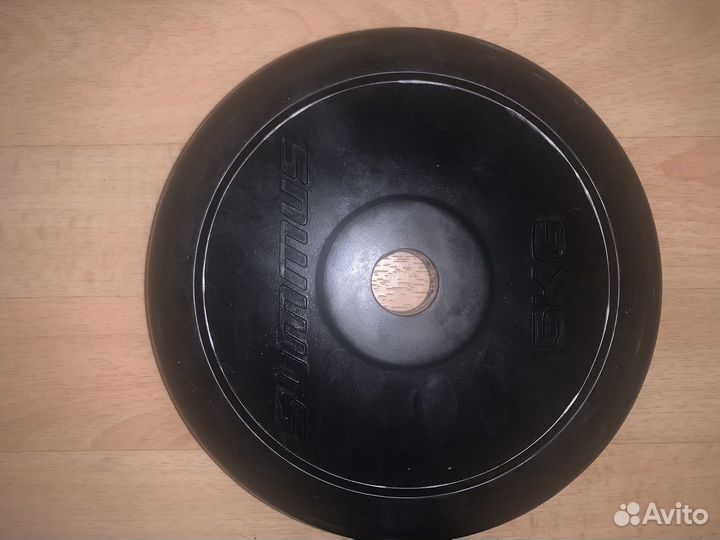 Новые блины для гантелей 5 кг